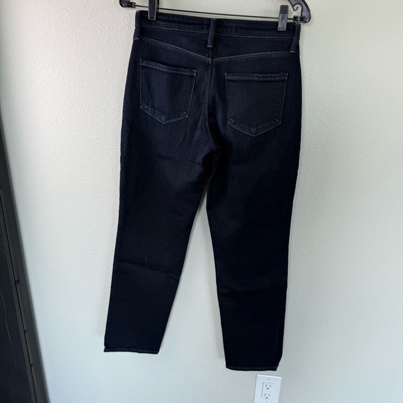 L’AGENCE Marjorie Straight Leg Mid Rise Jean Maverick Denim Casual Women’s 24 - Picture 9 of 12